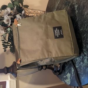 Lightweight army green rucksack